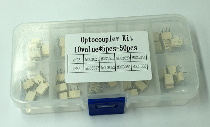 Assorted Optocoupler Kit - 50 Pieces from PMD Way with free delivery worldwide