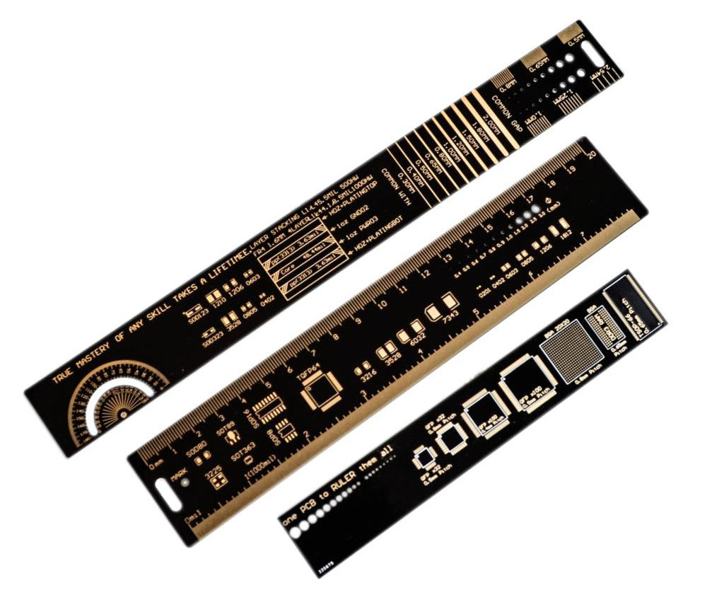 15cm 20cm 25cm Multifunctional PCB Ruler Set — PMD Way