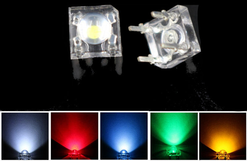 Assorted 5mm Piranha LED Pack - 500 Pieces from PMD Way with free delivery worldwide