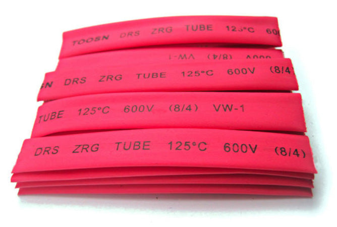 Assorted Red Heatshrink Kit - 150 Pieces from PMD Way with free delivery worldwide