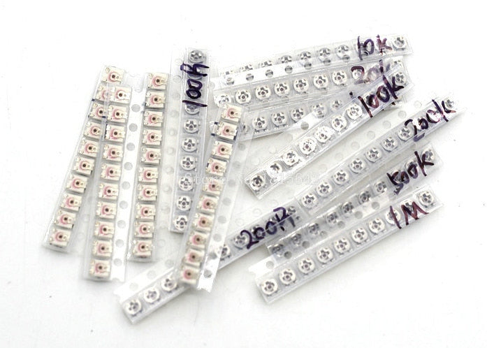 Assorted SMD Trimpot Pack - 130 Pieces from PMD Way with free delivery worldwide