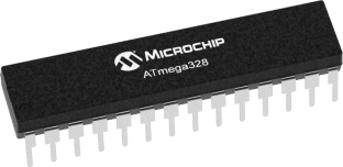 Microchip ATmega328P-PU DIP-28 Microcontroller - Ten Pack from PMD Way with free delivery, worldwide