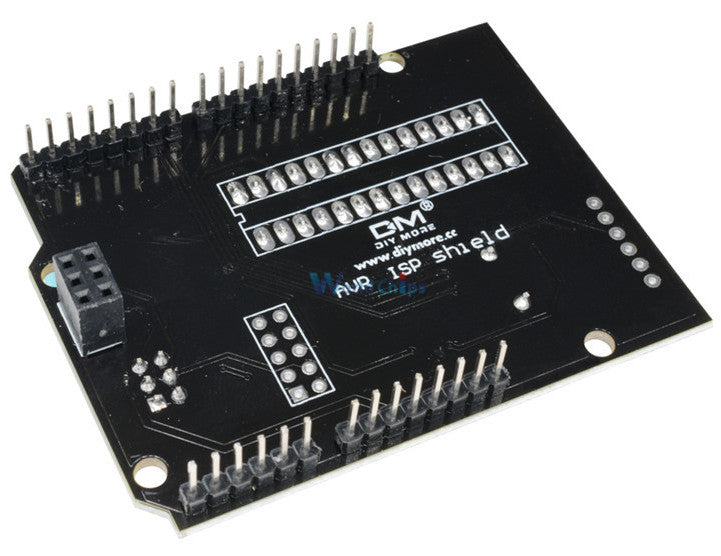 Burn bootloaders into Atmel MCUs using the AVR ISP Programmer Shield for Arduino from PMD Way with free delivery, worldwide