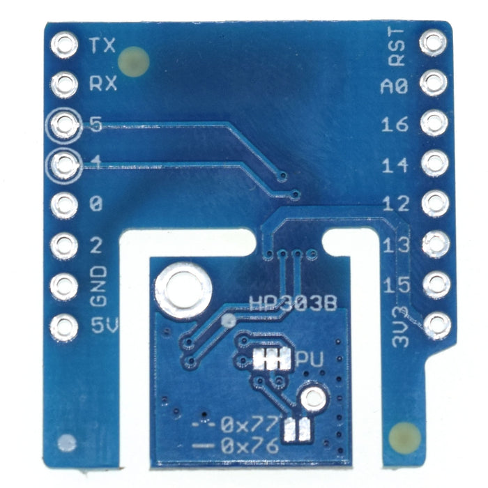 Barometric Pressure and Temperature Shield for WeMos LoLin D1 Mini from PMD Way with free delivery worldwide