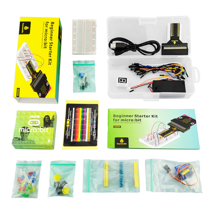 Learn coding and electronics with the Beginner Starter Kit for BBC micro:bit from PMD Way with free delivery, worldwide