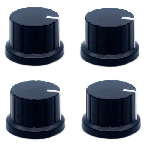 Large Plastic Potentiometer Knob - Four Pack from PMD Way with free delivery worldwide