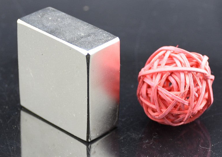 Rare Earth Block NdFeB Magnet 38 x 38 x 18mm from PMD Way with free delivery worldwide