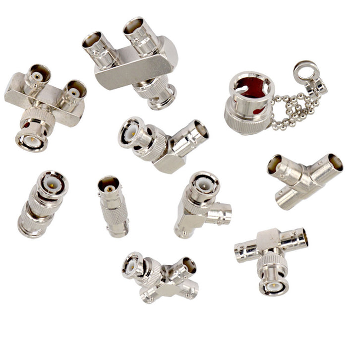 Assorted BNC Connector Adaptor Kit - 10 Pieces from PMD Way with free delivery worldwide