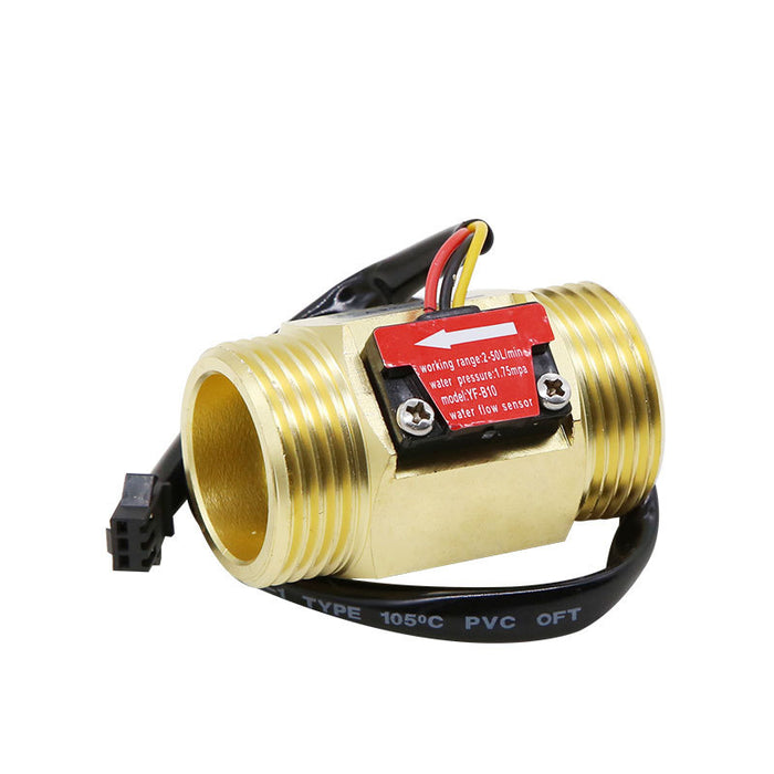 Brass Water Flow Sensor - Various External Thread Widths — PMD Way