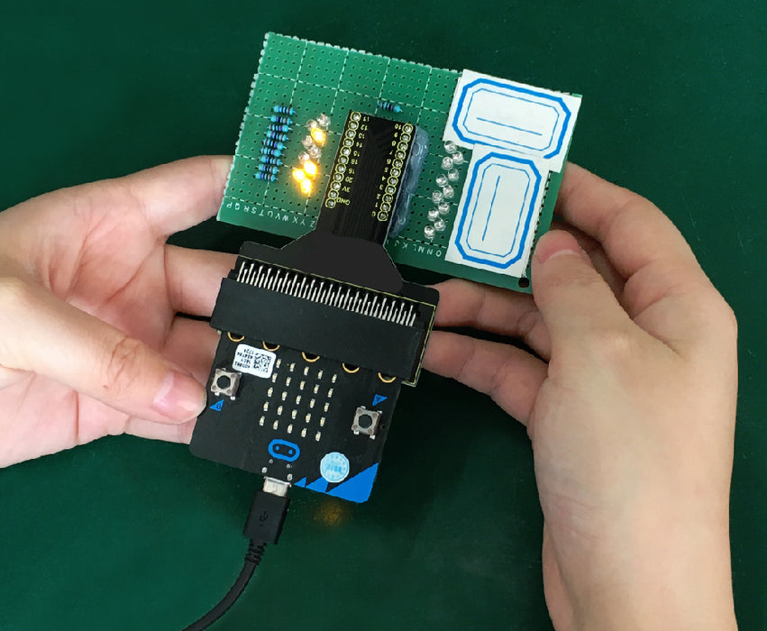 Connect your BBC micro:bit to a solderless breadboard with this Breadboard Adaptor from PMD Way with free delivery, worldwide