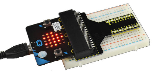 Connect your BBC micro:bit to a solderless breadboard with this Breadboard Adaptor from PMD Way with free delivery, worldwide