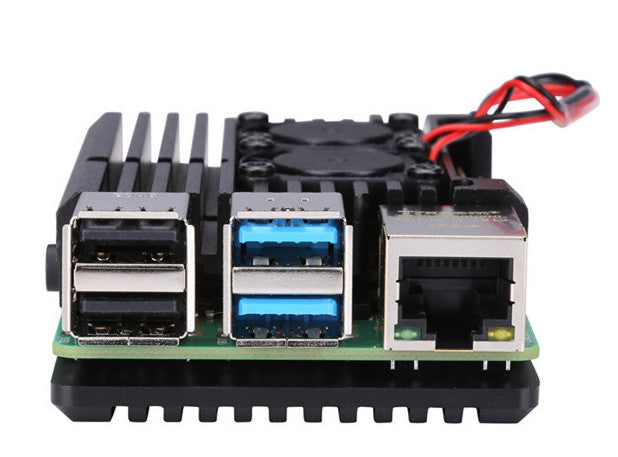 Super strong Heatsink Cooling Enclosures for Raspberry Pi 4 and 3 with Optional Fan from PMD Way with free delivery worldwide