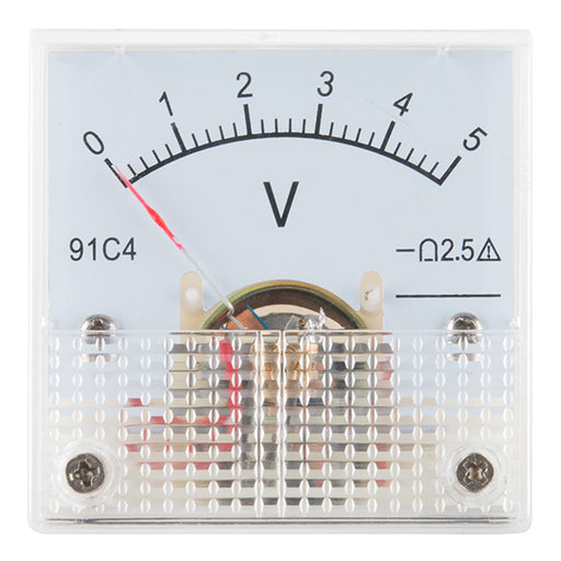 91C4 DC 0-100V Analog Panel Voltmeter Voltage Meter Measuring