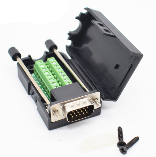 Convenient DB15 VGA Male Breakout Connector from PMD Way with free delivery worldwide