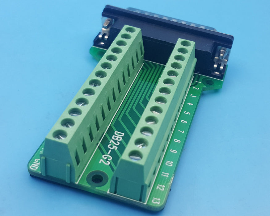 Convenient DB25 Male Breakout Board from PMD Way with free delivery, worldwide