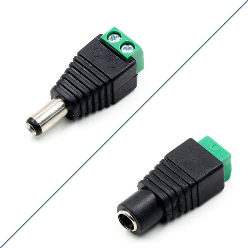 DC Barrel Jack Adapters - Male and Female from PMD Way with free delivery worldwide