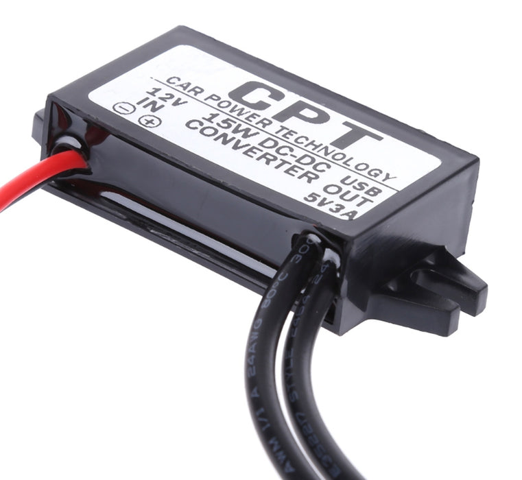 DC 12V to 5V 3A Dual USB Charger from PMD Way with free delivery worldwide