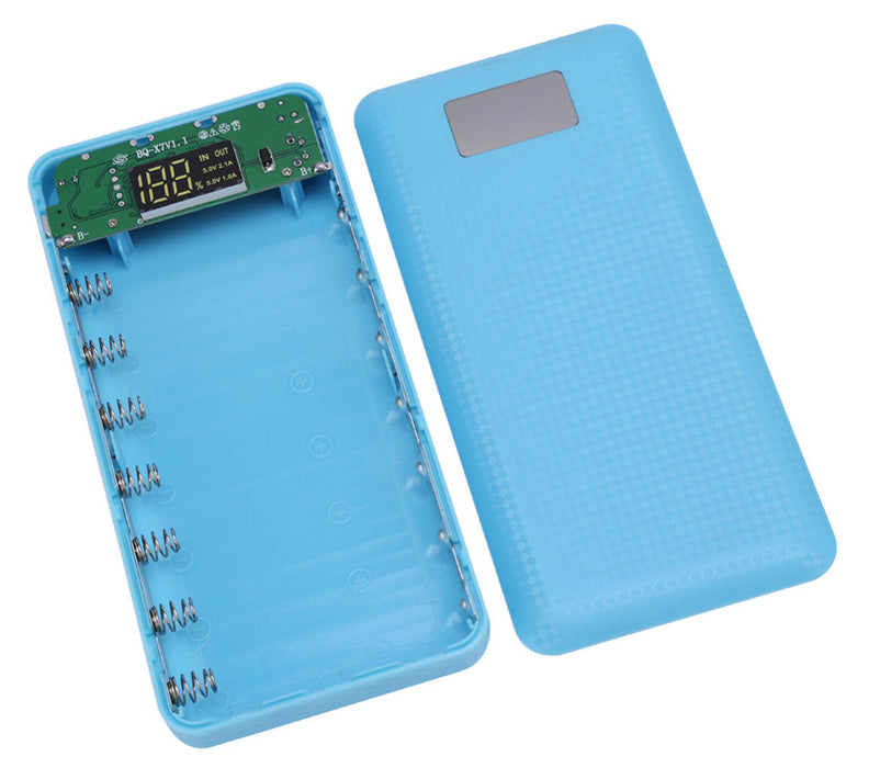 DIY Rechargeable 18650 Battery Bank - Various Colors from PMD Way with free delivery worldwide