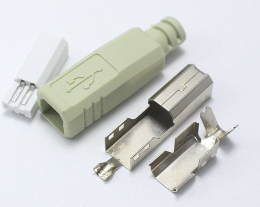 DIY USB B Plugs - Ten Packs