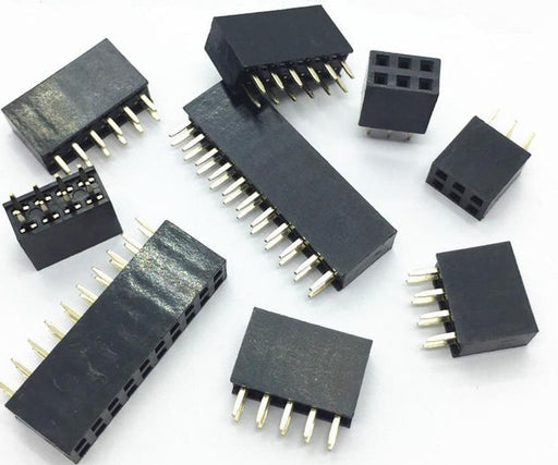 Female Double Row Header Strips - Various Sizes - 20 Pack from PMD Way with free delivery worldwide