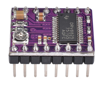 DRV8825 Stepper Motor Driver With Heatsink from PMD Way with free delivery worldwide