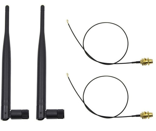 6dBi 2.4GHz 5GHz RP SMA Antenna and cables from PMD Way with free delivery worldwide