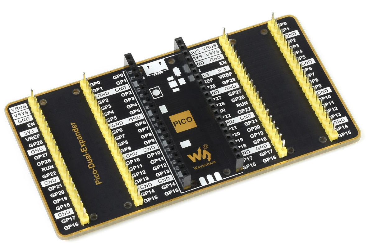 Dual GPIO Expander for Raspberry Pi Pico — PMD Way
