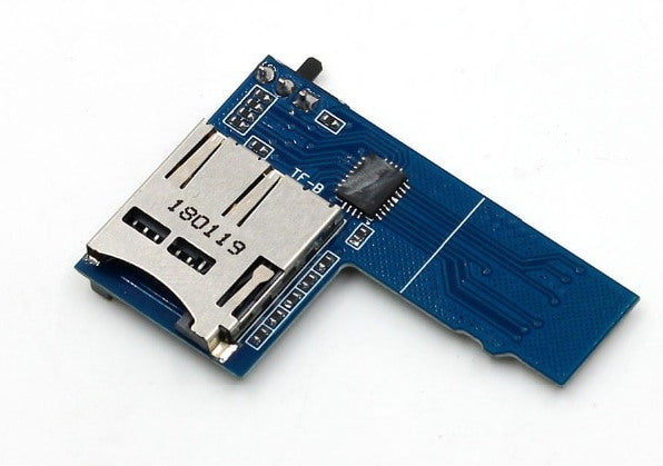 Easily switch between OS using the Dual Memory Card Adapter for Raspberry Pi from PMD Way with free delivery worldwide