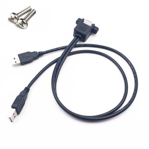 Dual Panel Mount USB Extension Cable from PMD Way with free delivery worldwide