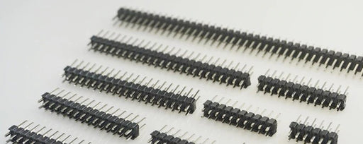 Break-away Dual Row Male Header Pins - 100 Pack from PMD Way with free delivery worldwide