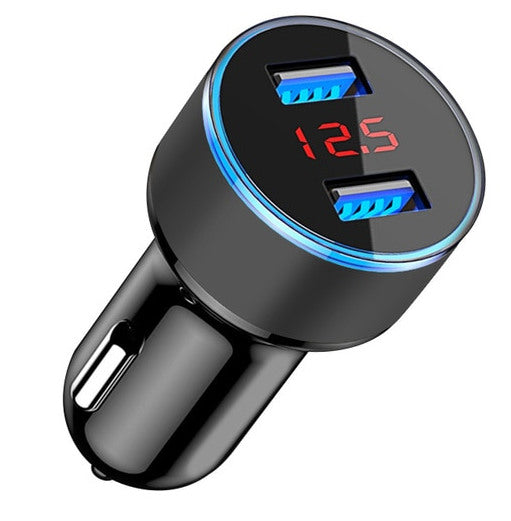 Dual Fast USB Car Charger from PMD Way with free delivery worldwide