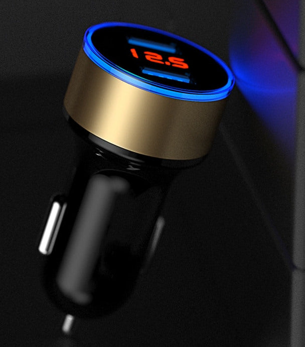 Dual Fast USB Car Charger from PMD Way with free delivery worldwide