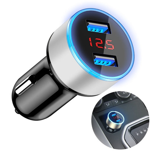 Dual Fast USB Car Charger from PMD Way with free delivery worldwide