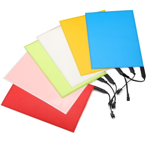 A5 EL Panels with 12V Inverter - Choice of Six Colors from PMD Way with free delivery worldwide