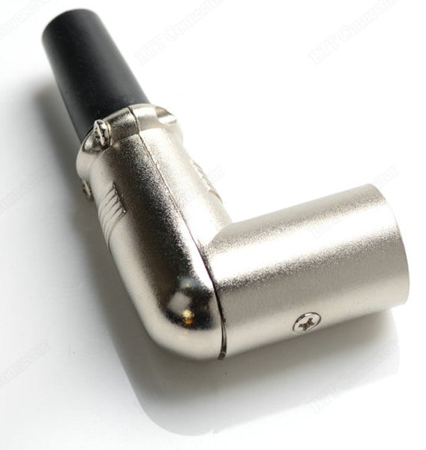 Elbow Balanced XLR Plug - 3 pin from PMD Way with free delivery worldwide