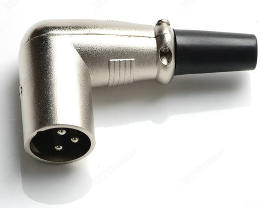 Elbow Balanced XLR Plug - 3 pin from PMD Way with free delivery worldwide