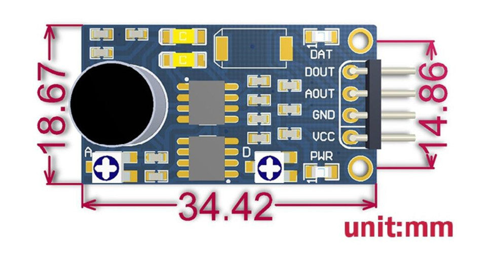 Electret Microphone Amplifier - LM386 — PMD Way