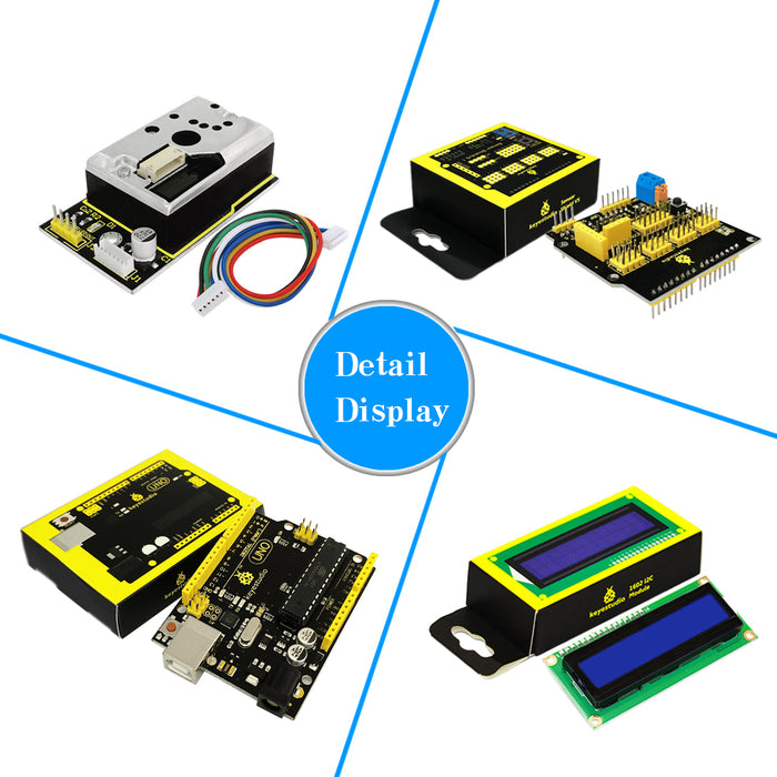 Learn about Environment Monitoring with this great Starter Kit for Arduino from PMD Way with free delivery, worldwide
