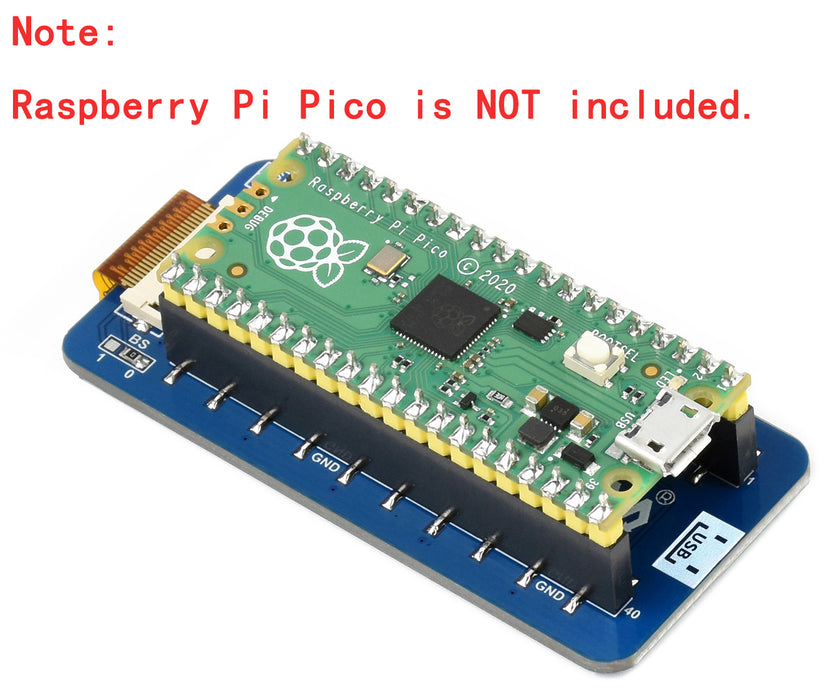 2.13" Tricolour EPaper Display for Raspberry Pi Pico from PMD Way with free delivery worldwide