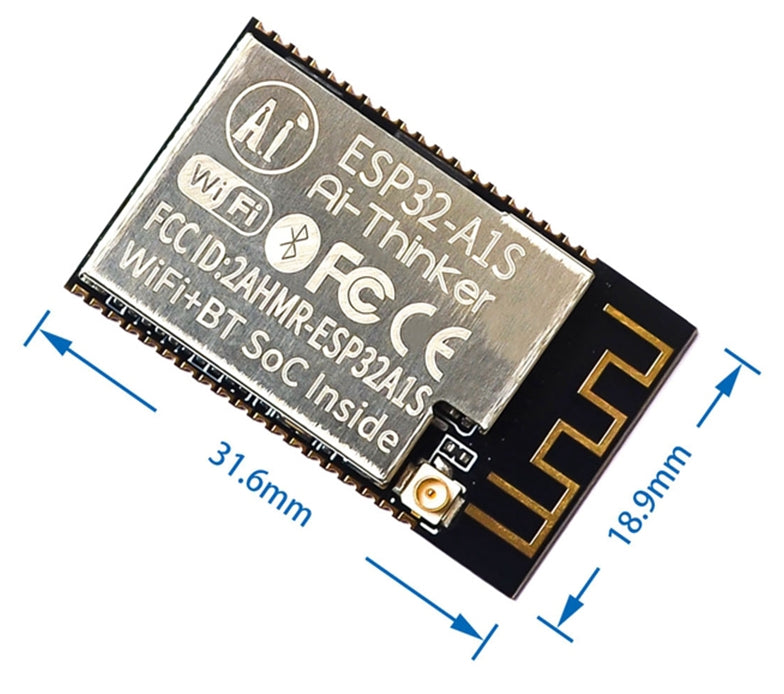 ESP32-A1S WiFi+BT Audio Development Module from PMD Way with free delivery worldwide