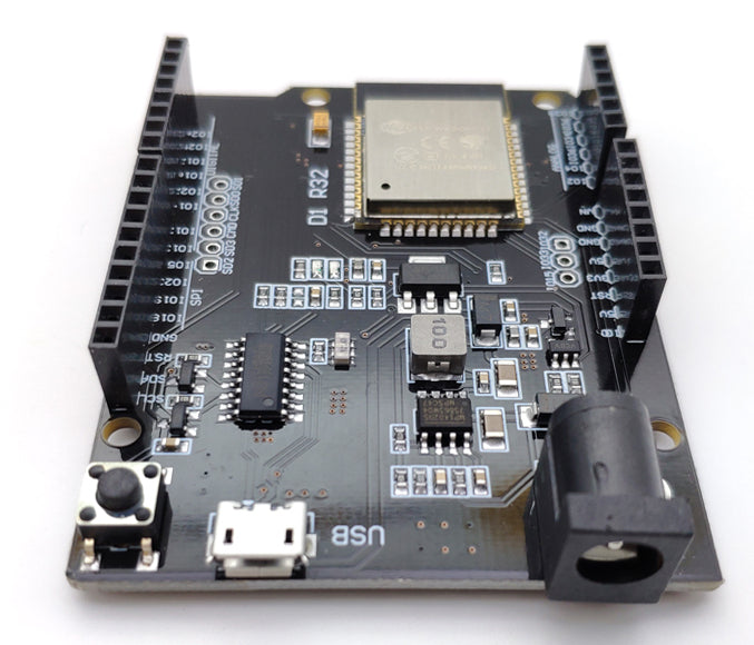 Harness ESP32 in Arduino form factor with the ESP32 Arduino-style Development Board from PMD Way - with free delivery, worldwide
