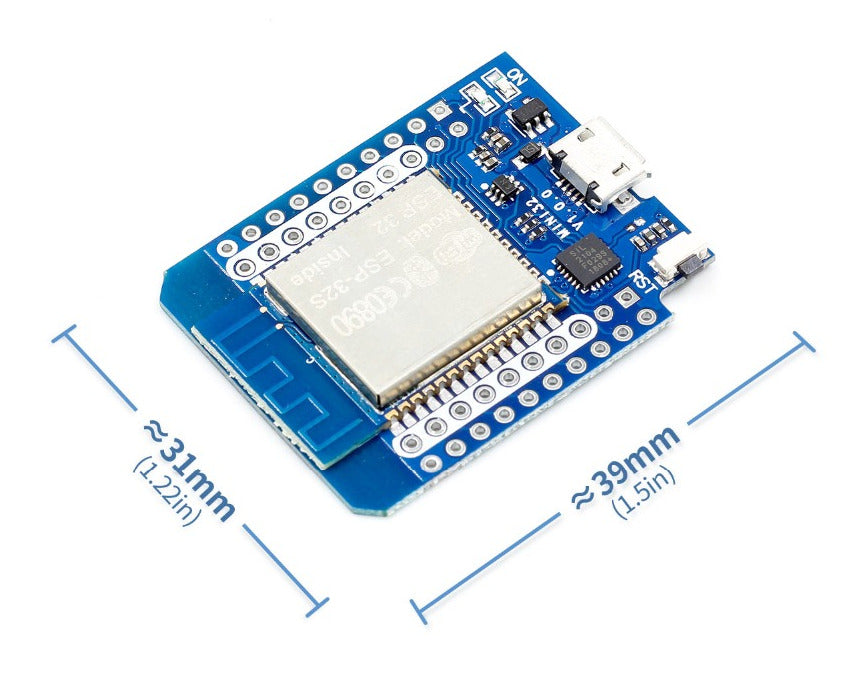 Compact ESP32 Development Board from PMD Way with free delivery worldwide