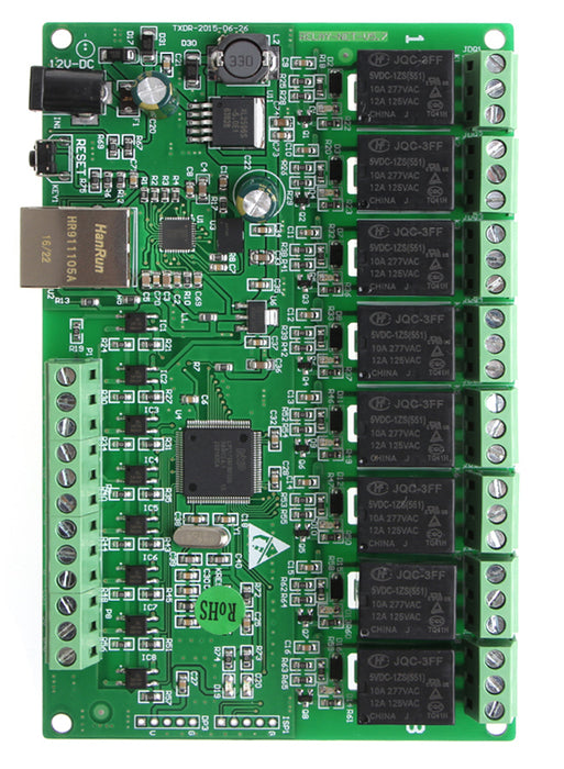 Ethernet Eight Relay Control Board from PMD Way with free delivery worldwide