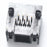Plastic PCB Mount RJ45 Sockets with LEDs - 5 Pack from PMD Way with free delivery worldwide