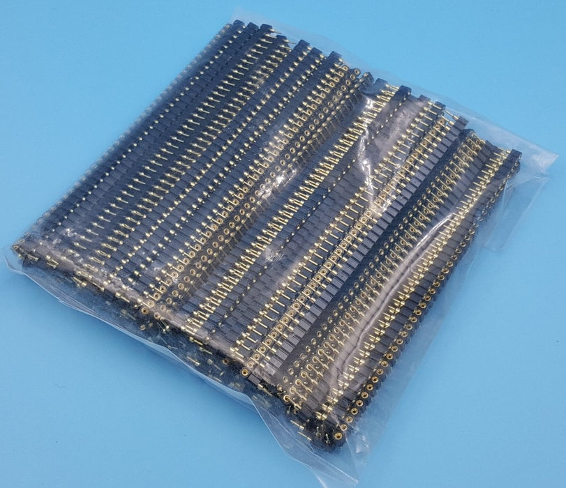 Break Away Female Machined Headers - 1x40 - 100 Pack from PMD Way with free delivery worldwide