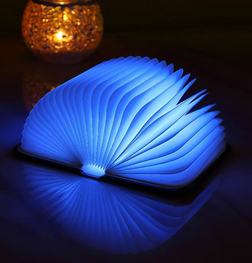 Liven up your bedside table with the portable Rechargeable Folding Book Light from PMD Way with free delivery worldwide