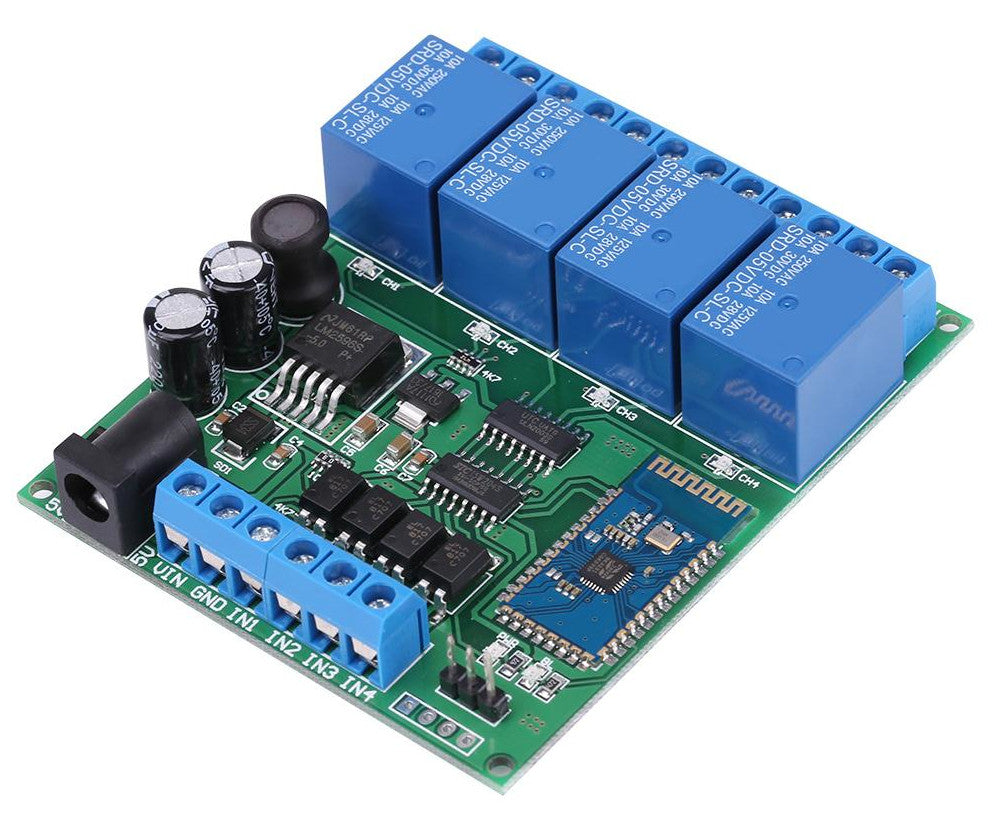 Four Channel Bluetooth Relay Module — PMD Way