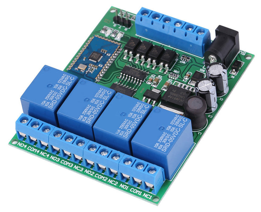 Four Channel Bluetooth Relay Module from PMD Way with free delivery worldwide