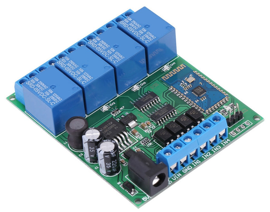 Four Channel Bluetooth Relay Module from PMD Way with free delivery worldwide