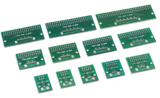 1mm 0.5mm Double Sided FPC FFC Breakout PCB from PMD Way with free delivery worldwide